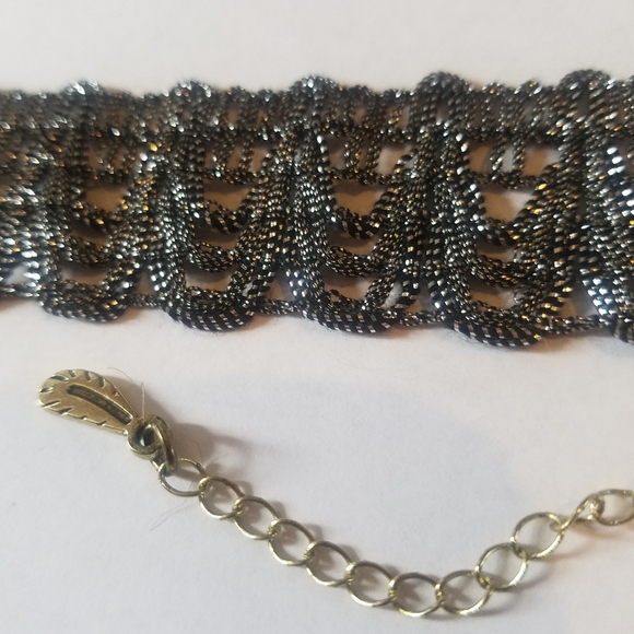 free people dark metallic choker - Picture 2 of 2